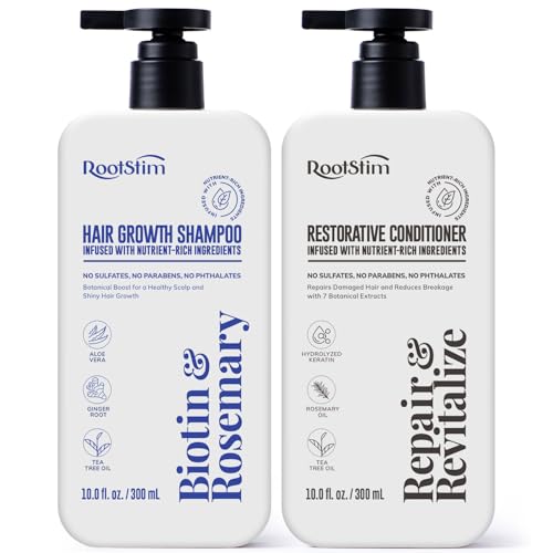 Hair Growth Shampoo and Conditioner Set