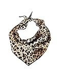 ReVibe Planet Dog and Cat Scarf Leopard Print Dog Bandana Cat Bandana