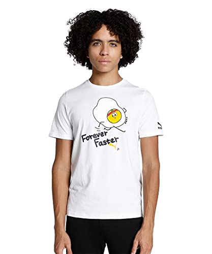 Image of Puma Men's Cotton Regular Fit T-Shirt