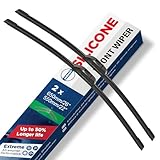 Jarhot 26'+22' Silicone Windshield Wiper Blades Replacement for Honda Odyssey 2020-2005,Venza 2014-2009,Lexus RX350 RX450h 15-04 Csx 11-06 +more,OEM Quality J/U Hook Pair for Front Wiper Blades