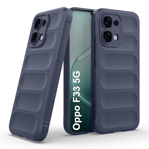 Image of Zapcase Back Case Cover for Oppo F33 5G | Compatible for Oppo F33 5G Back Cover | Liquid Silicon Magic Case with Camera Protection | Sapphire