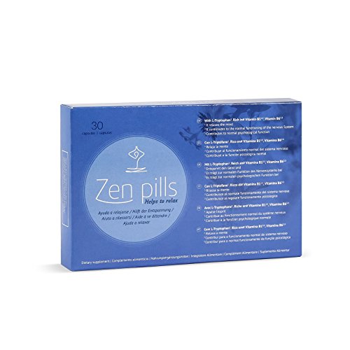 Zen Pills cápsulas relajantes de 500cosmetics para control de ansiedad