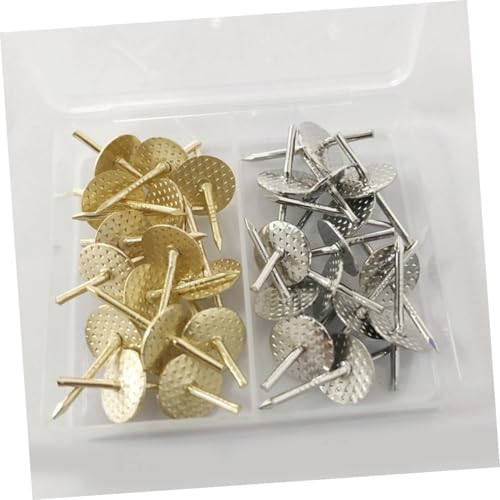 Image of 30pcs Picture Hanging Nails Hooks for Easy Installation Drywall Safe Reliable Wall Hangers for Photos Clocks and Kitchenware