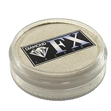 Diamond FX Metallic Face Paint - White 45 gm