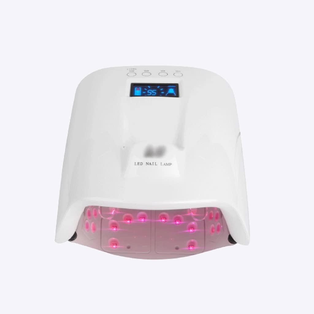 Sztuka zdobienia paznokci Żel LED UV. Lampa do paznokci bezprzewodowa pamięć masowa lampa do paznokci przenośna suszarka do paznokci LCD Wyświetl klej do pieczenia dwóch rąk Pielęgnacja paznokci