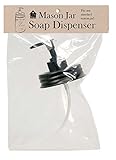 Mason Jar Soap/Lotion Dispenser Lid black