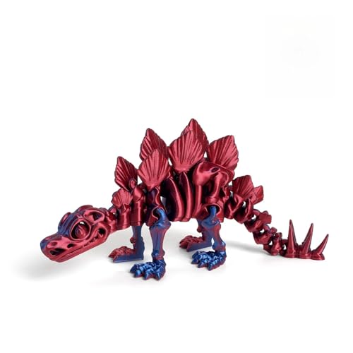 1pc 3D Printed Magic Dragon Dinosaur Movable Joint Fidget Toy Rotatable Articulated Desktop Ornament Adults Kid Toy Craft Birth 