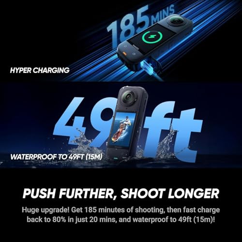 Insta360 X5 Cámara de Acción 8K Waterproof 256GB miniatura 5