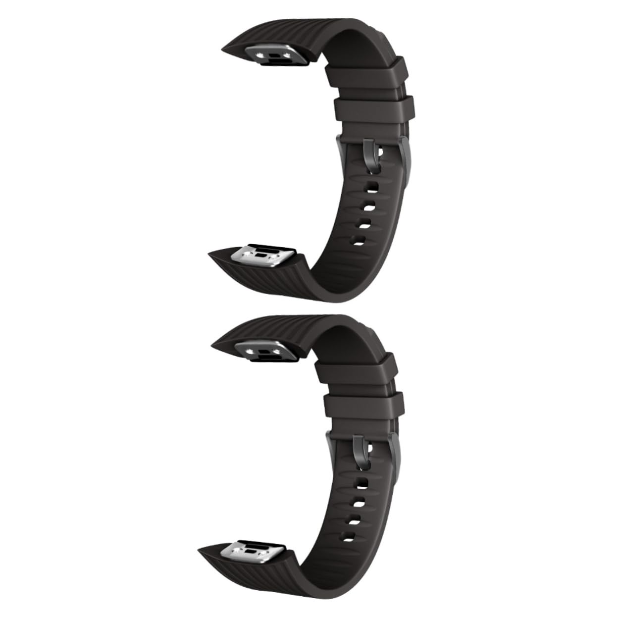 Artibetter 2 Correas De Muñeca Para Reloj Inteligente Talla L De Silicona Material Versátiles Para Deportes Trabajo Y Viajes.