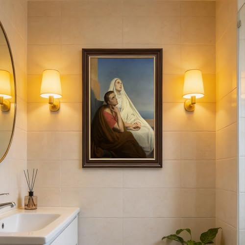 Impression sur toile Saint Augustin tableau suspendu décoration salon - 7