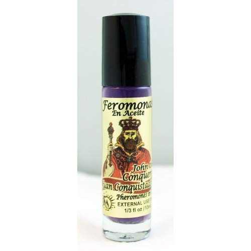 12 PIECES BRYBRADAN JOHN THE CONQUEROR/JUAN EL CONQUISTADOR PHEROMONE OIL/ROLL-ON BOTTLE 1/3 OZ 10ML