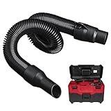 14-37-0105 Vacuum Hose Replacement for Milwaukee 0880-20 0970-20 18V/28V Wet/Dry Vac Hose (Internal Storage)