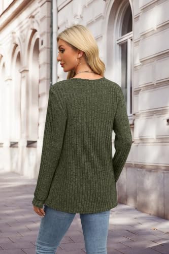 Image of XIEERDUO Sweater for Women Winter Clothing Long Sleeve Shirts Fall Fashion Must Haves Comfiest Airport Outfits Trendy
