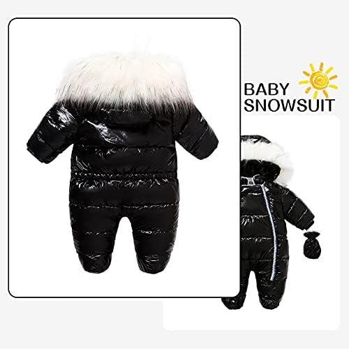 Jueshanzj Unisex Baby Snowsuit Baby Warm Winter Romper Hoodies Jumpsuit