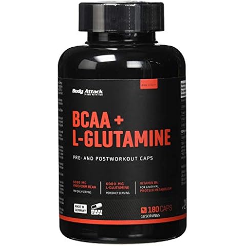 Body Attack-BCAA + L-Glutamin - 180 Kapseln Cover