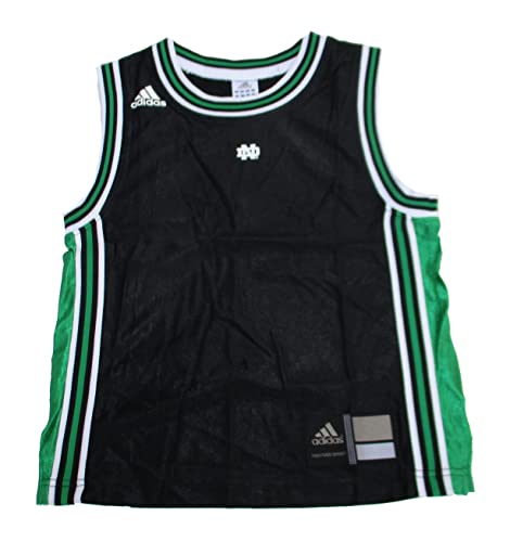 VF Notre Dame Fighting Irish Youth Basketball Jersey Tank Top - Black (Notre Dame Fighting Irish, Large 14/16)
