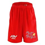 [アートワークスコウベ] テニス ハーフパンツ ドライ 練習着 テニスをしている時間が好き ユニセックス XL レッド