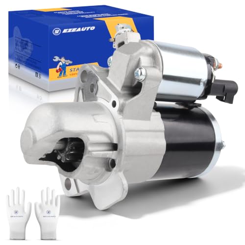 Image of Ezexpreze 17996 Starter for Chevrolet Camaro 2010-2014 & Cadillac ATS 2013-2014, CTS 2005-2014, SRX 2006-2009, STS, 2.8L 3.0L 3.6L, 12V 1.4KW 12 Teeth Clockwise, Replace# 12610857