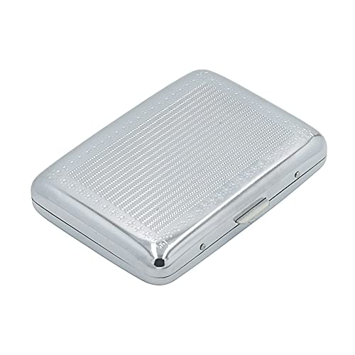 Quantum Abacus Zigarettenetui aus Metall, modern elegant, für max. 16 Normale/Kingsize-Zigaretten, YH0_552-03 Cover