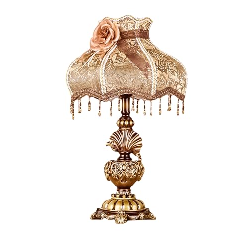 HHRLCH Traditionelle viktorianische Tischlampe Handgemachte Tischlampe...