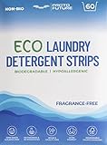 APTO PARA TODOS LOS TIPOS DE LAVADORAS – Se puede usar en lavadoras de carga frontal y superior, con agua fría o caliente. Nuestras tiras ecológicas se disuelven fácilmente, son la opción perfecta para cualquier lavadora. ¡Y también para lavar a mano!