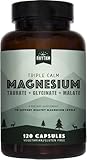 Top 15 Supplements for Peripheral Neuropathy 130 Natural Rhythm Triple Calm Magnesium 150 mg - 120 Capsules – Magnesium Complex Compound Supplement with Magnesium Glycinate, Malate, and Taurate. Calming Blend for Promoting Rest and Relaxation.