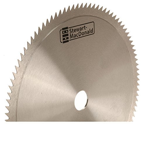 StewMac Fret Slotting Table Saw Blade, 6" Inch – High-Precision Steel Blade for Cutting Fret Slots – 100-Tooth Hollow-Ground Design – Cuts .023" Slots