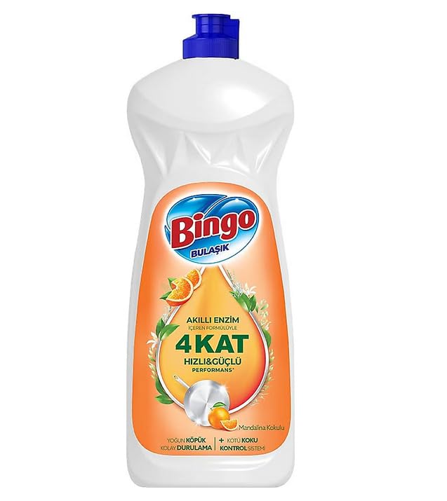 Bingo Elde Bulaşık Deterjanı Mandalina 1500 ml