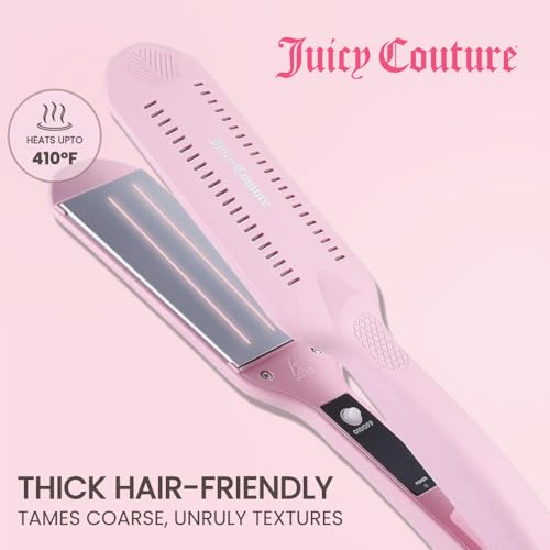 Plancha de pelo cerámica Juicy Couture color rosa miniatura 3