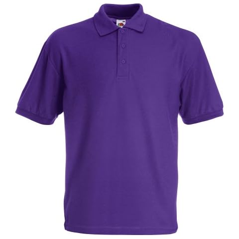 Fruit of the Loom Men's Pique Polo Shirt Cover