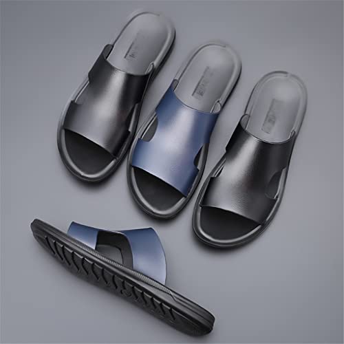 Sandals Men Leather -toed Slipper Outdoor Beach Rubber Comfortable and Breathable Shoes Sandals4