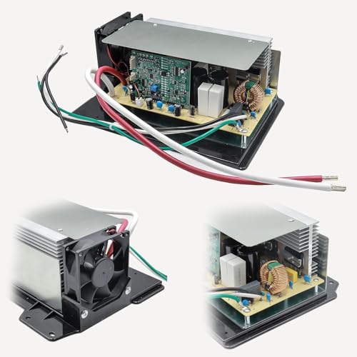 WF-8955-MBA 55 Amp Power Converter for RV - 3 Stage Smart Charger for Lead-Acid & Lithium Batteries Compatible with WF-8955PEC/WF-8955-AD-MBA Efficient Power Conversion & Auto Voltage Regulation