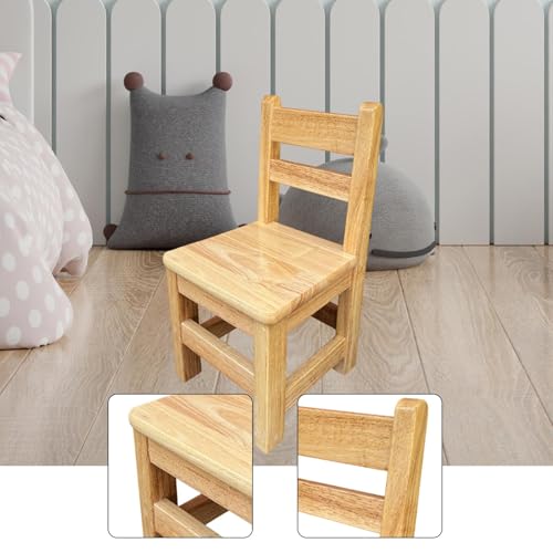 Image of Wood Chair for Children Youth Ladderback for Activity Classroom Kindergarten S