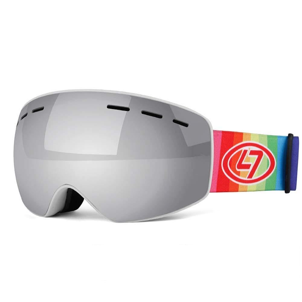 Lunettes de ski JIA JIA double couche avec protection UV400 pour la neige