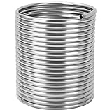 BACOENG 304 Würzekühler, Edelstahl-Rohrspule für Eisbad, Bier, Brauen, Schlauchspule, Wasserkühler-Ausrüstung, 0,95 cm x 15,2 m