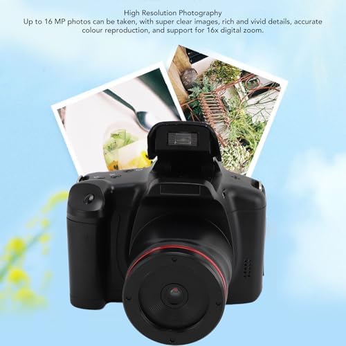 Digital Camera, 1080P HD Anti Shake Video Recording Camera Support 16X Digital Zoom, 16MP Compact Small Camera with 2.4 inch Screen