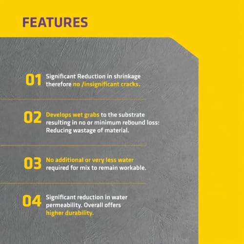 Image of Dr. Fixit Plaster Master Advanced Liquid Waterproofing Compound for Plastering, Internal | External | Ceiling, 5 Litre