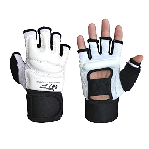 Guantes de Kickboxing - Guantes de Boxeo con Medio Dedo, Saco de Boxeo para Mujeres y niños, Guantes de Artes Marciales Mixtas para Entrenamiento de Lucha