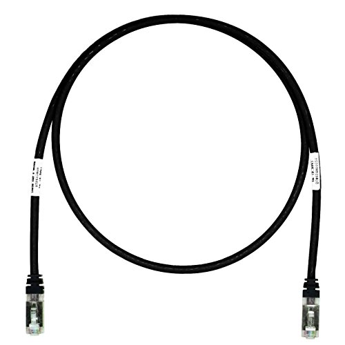 PANDUIT STP6X0.5MBL Patch Cable S/FTP Cat.6A Lshf Black 0 5M