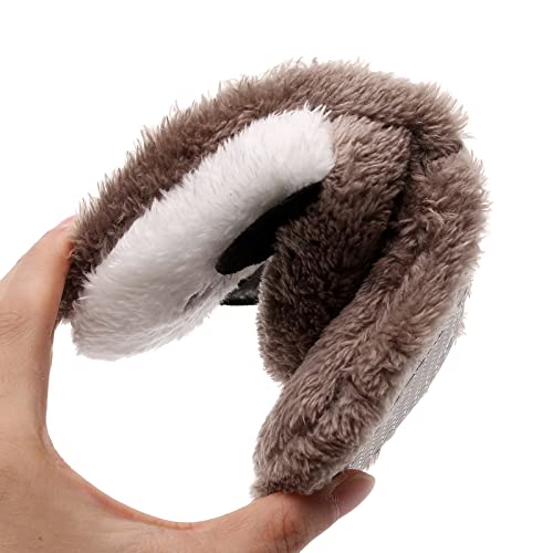 Winter Slippers for Women Cute Panda Graphic Memory Foam Bedroom Shoes Non-Slip Plush Comfy House Bedroom House Shoes3