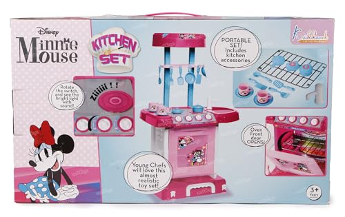 Image of Zest 4 Toyz Kitchen Set for Girls Toy with Cooking Battery Operated Plastic Pretend Play Kitchen Toy Set for Kids (Multicolour)