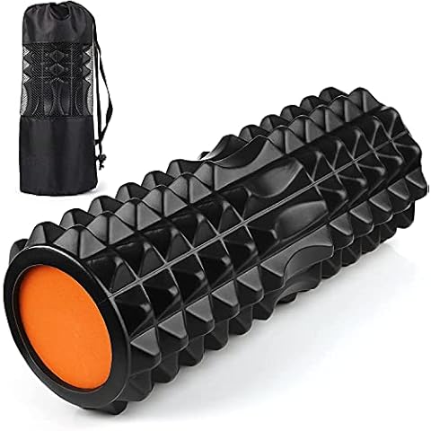 Faszienrolle Set, Faszienrolle zur Schmerzlinderung, zum Faszien Training von Muskeln, Bindegewebe, Massage von Rücken und Beinen Cover