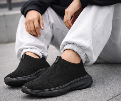 Image of Kraasa Trial Running Shoes with Lightweight Memory Insole | Breathable, Anti-Skid Knit Sneaker, Walking & Gym Shoes