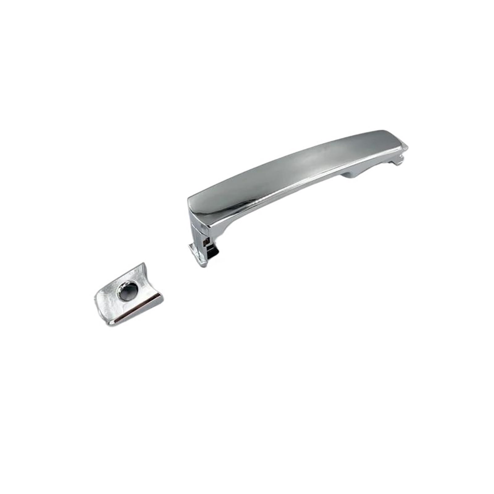 Prfgsgvbv One Color Outside Door Handle 1Pcs For Rogue For Murano Door Outer Handle Chrome Door Handle Cover(Have Hole Type)