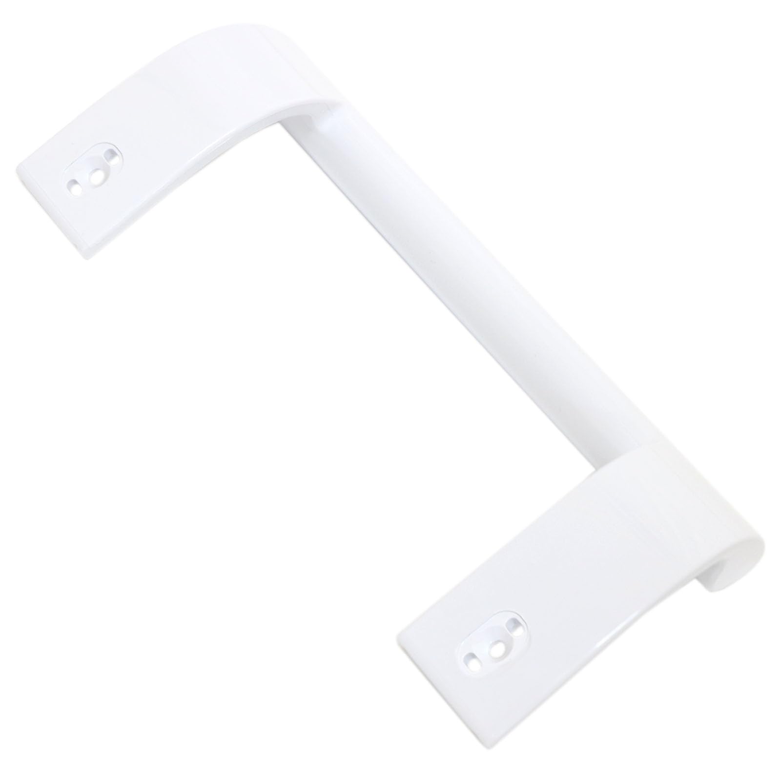 Spares2go White Door Handle For Beko Cxf5083w Cxf5104w Cxfd5104w Dse28000kl Dse28010kl Fridge Freezer (White)