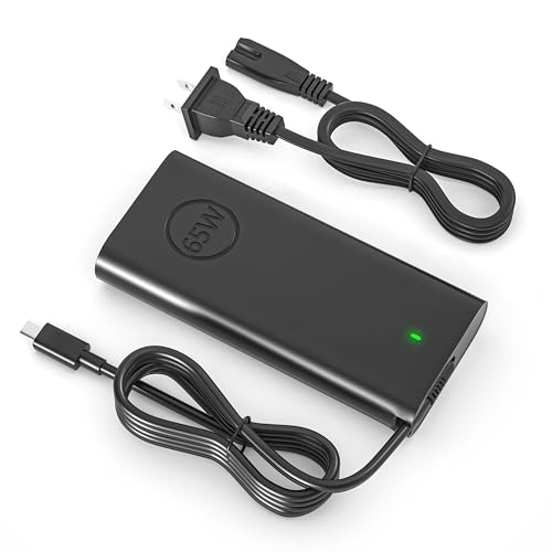 65W USB-C Laptop Charger fit for Dell Inspiron 2-in-1 13 14 15 16 3000 5000 7000 7425 7440 7445 7486 3520 7640 7630 7706 7390 7306 Latitude 3140 5320 5410 5420 5440 5450 5520