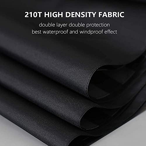 Parapluie coupe-vent solide long double couche pour golf D - 3