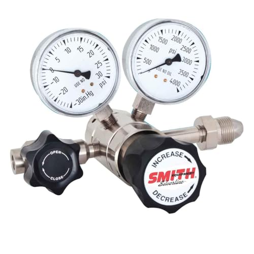 MILLER ELECTRIC 120-8400 Specialty Gas Regulator,Neoprene,15 psi