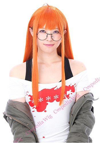 Amazon.co.jp: ペルソナ5 佐倉双葉 風 ウィッグ コスチューム用小物