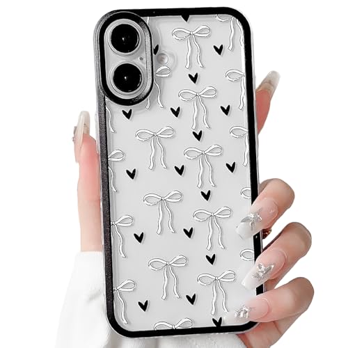 Lovmooful iPhone 16 Plusp P[X NA L[g  { n[g J[GbWfUC op[veN^[t K[Y p \tg TPU ϏՌ ی K[[-ubN